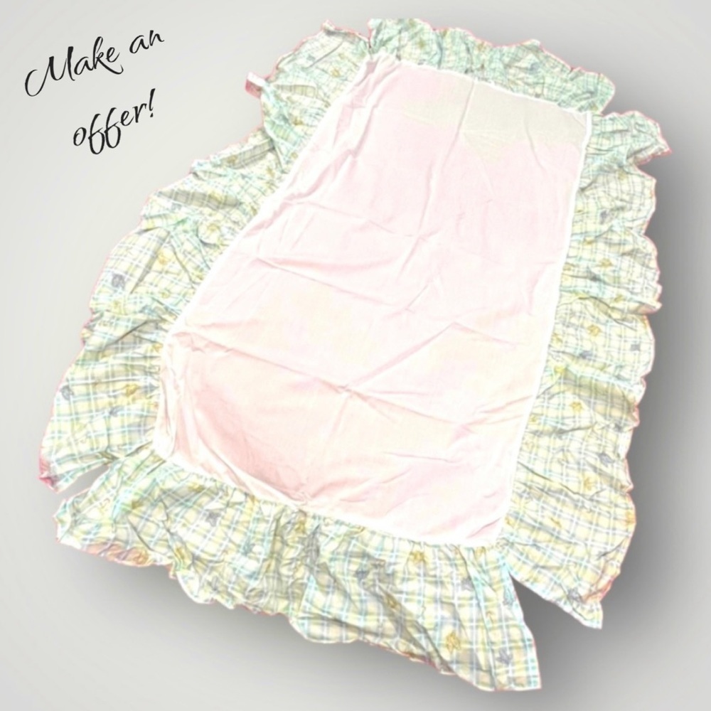 Disney Winnie The Pooh‎ Crib Dust Ruffle Vintage